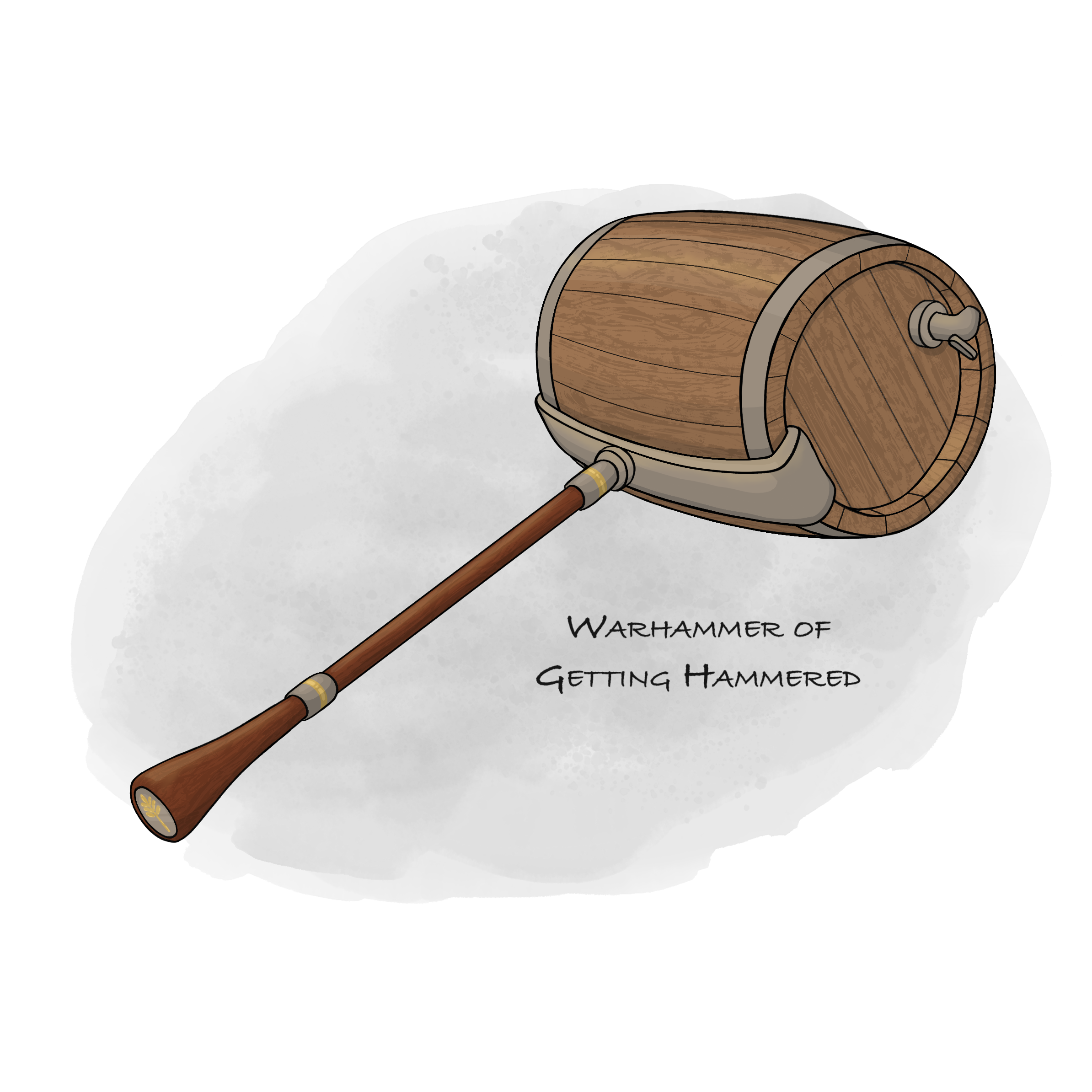 The Warhammer of Getting Hammered drawn by Wing-Sum